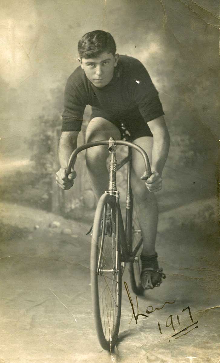 Ken Ross cycling - click to view larger image