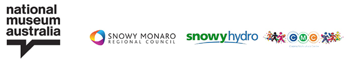logos for nma, snowy monaro regional council, snowy hydro and cmc