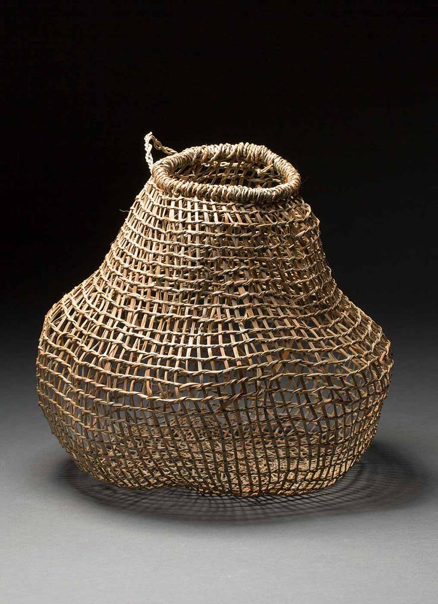 Woven basket. - click to view larger image