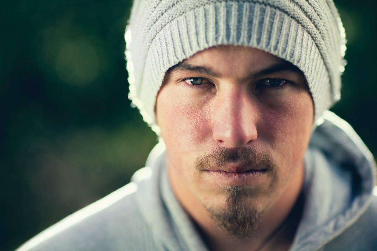 Studio portrait photograph of Zack Bryers. - click to view larger image
