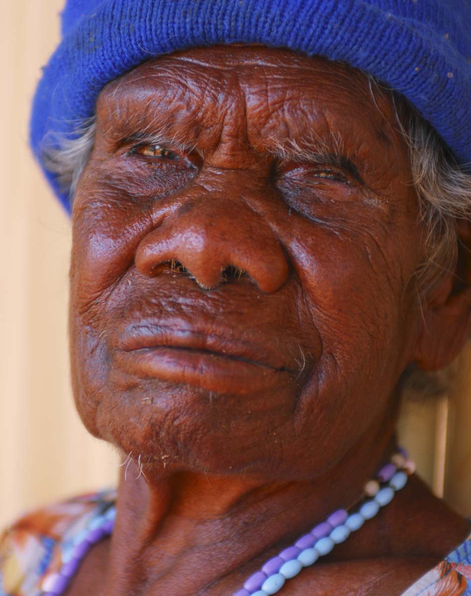 Portrait of Nyangapa Nora Nangapa. - click to view larger image