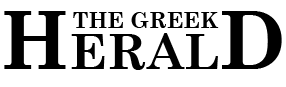 Logo for The Greek Herald.