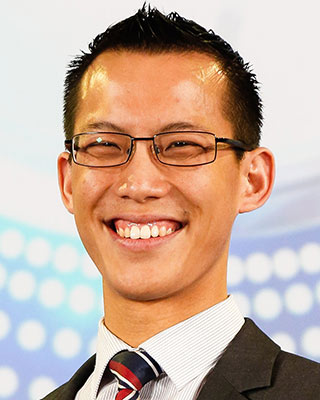 Photograph of Eddie Woo.