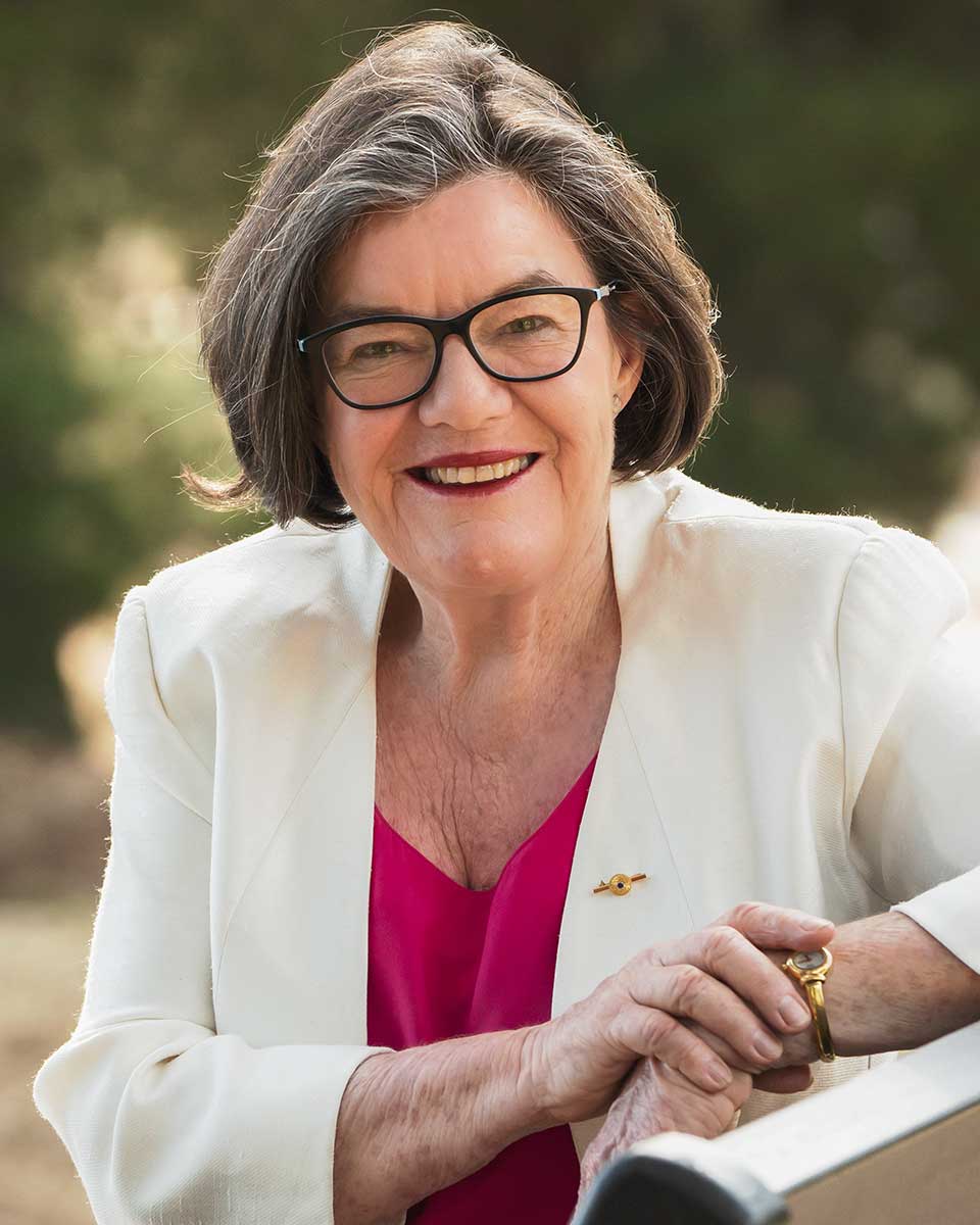Portrait of Cathy McGowan. - click to view larger image