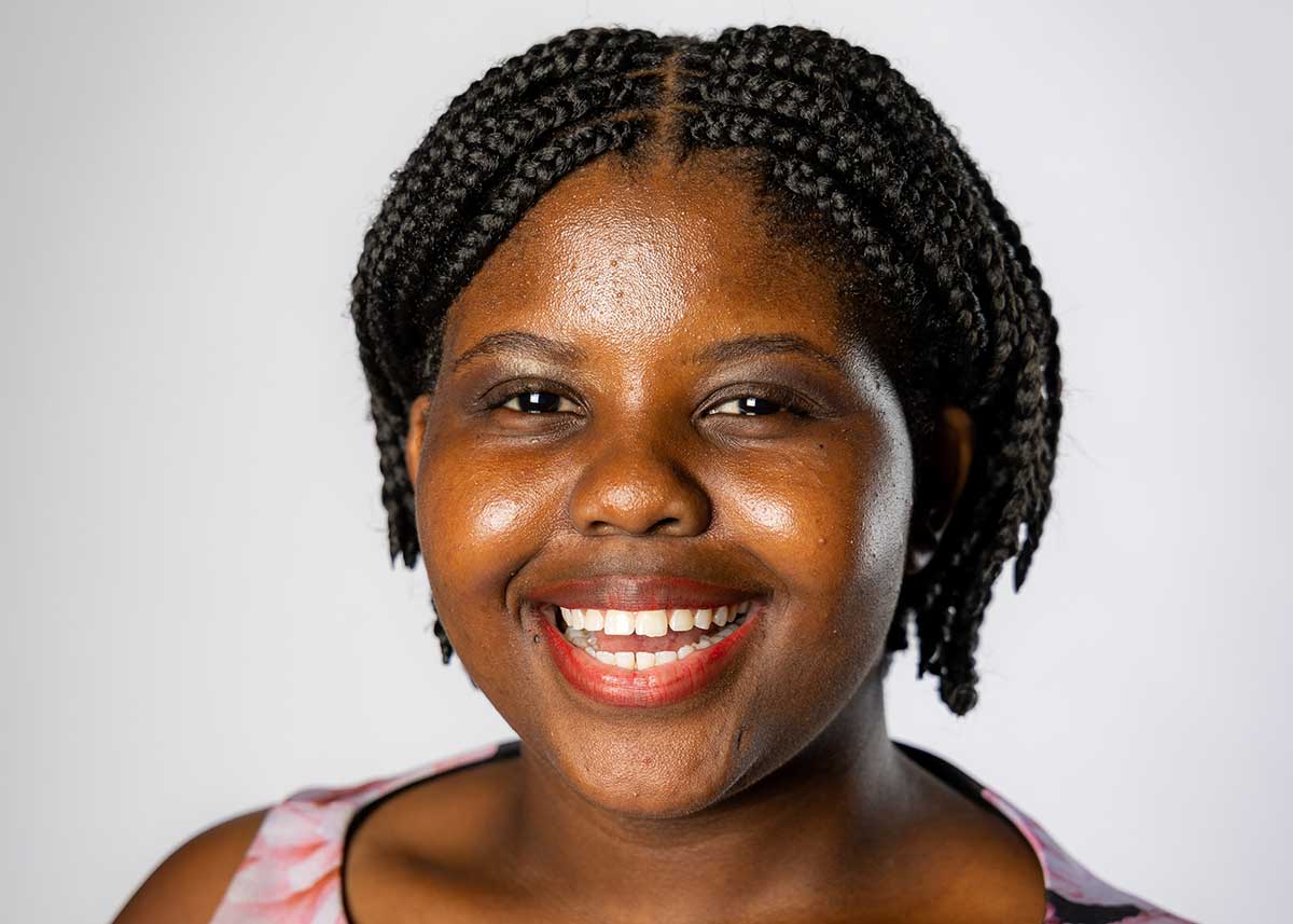 Portrait of Sizolwenkosi Fuyana. - click to view larger image
