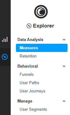 Flurry analytics screenshot, how to open explore