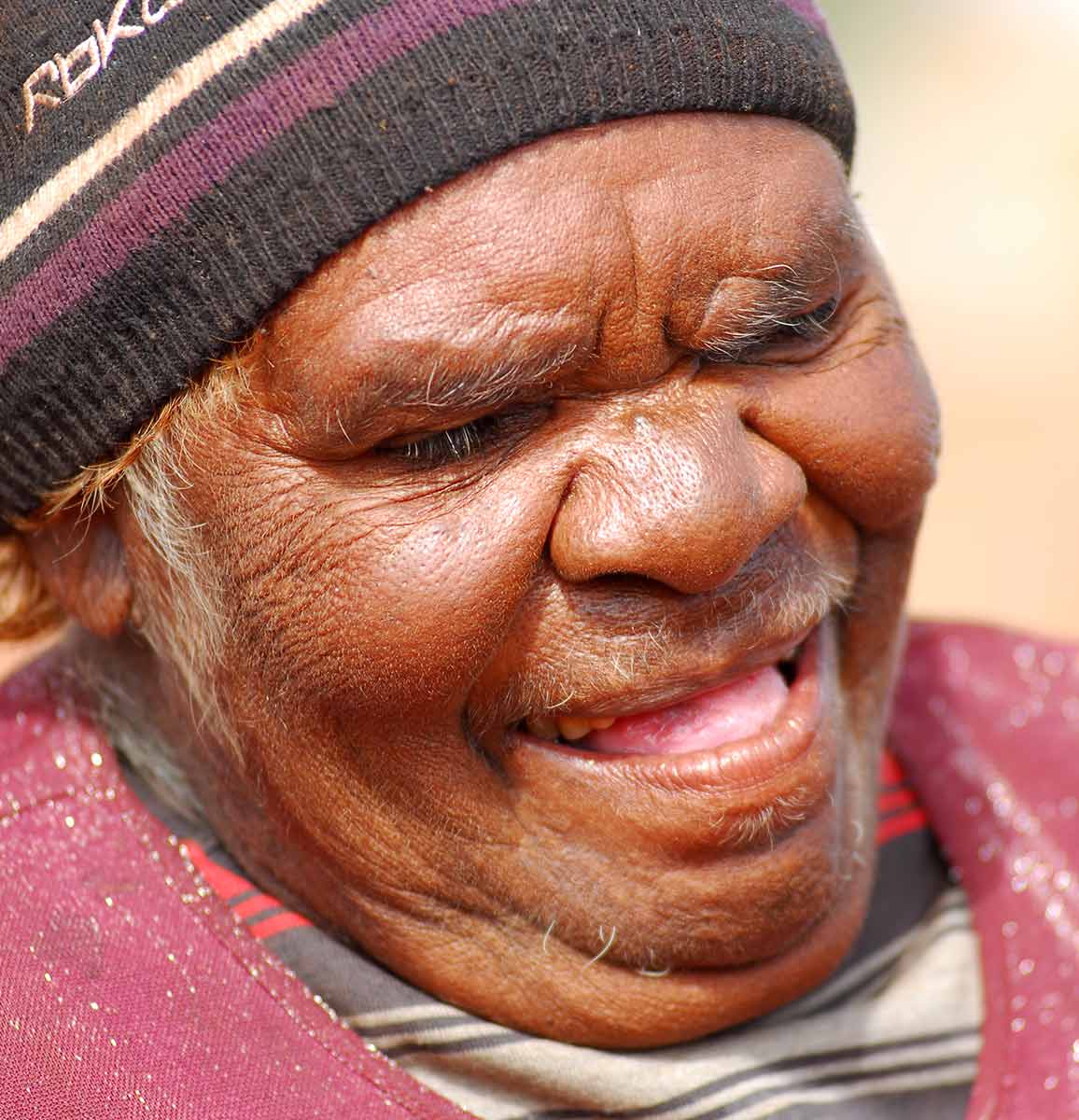 Portrait of Katapi Pulpurru Davies. - click to view larger image