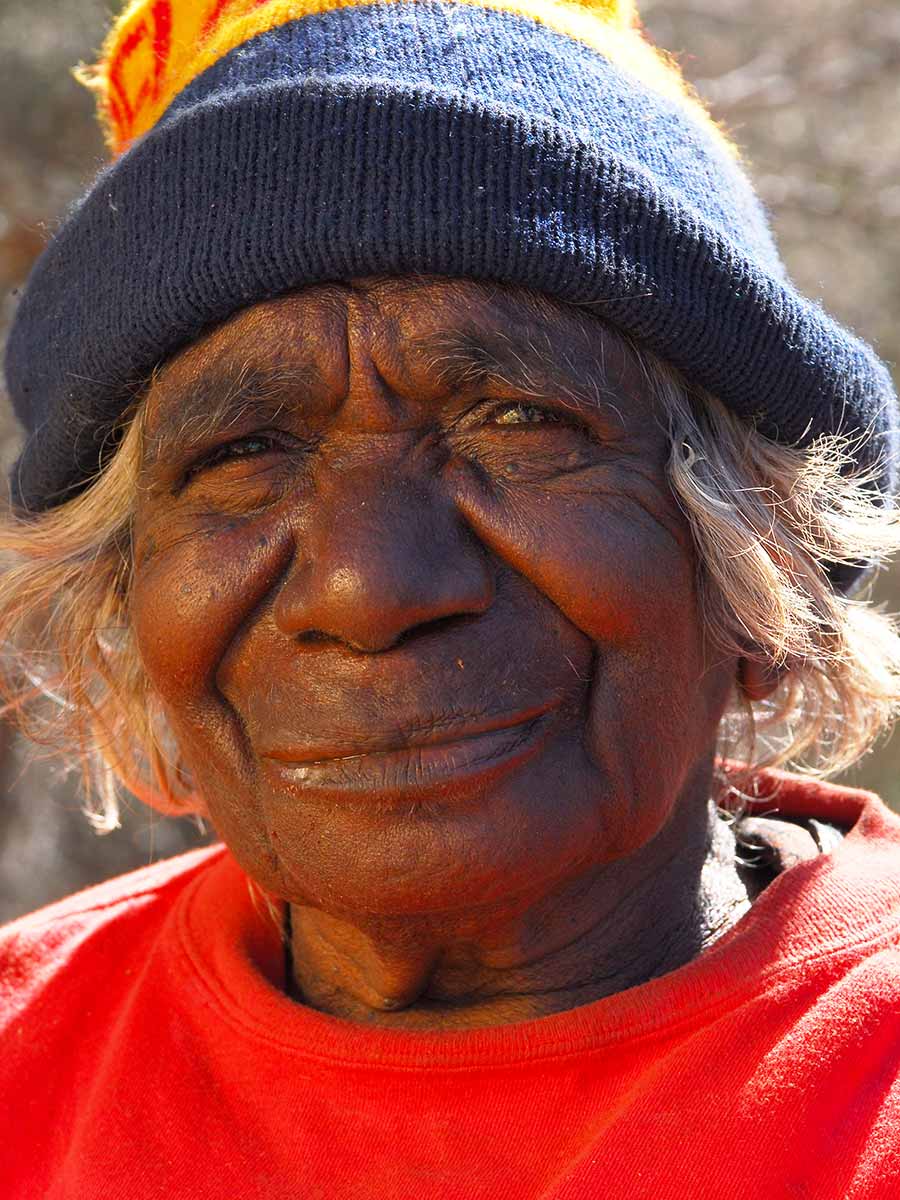 Portait of Kuji Rosie Goodjie. - click to view larger image