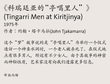 John Tjakamarra Tingarri Men at Kiritjinya