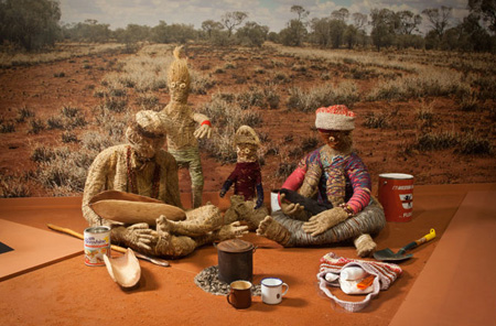 Tjanpi Wild Harvest Family 2006 - click to view larger image