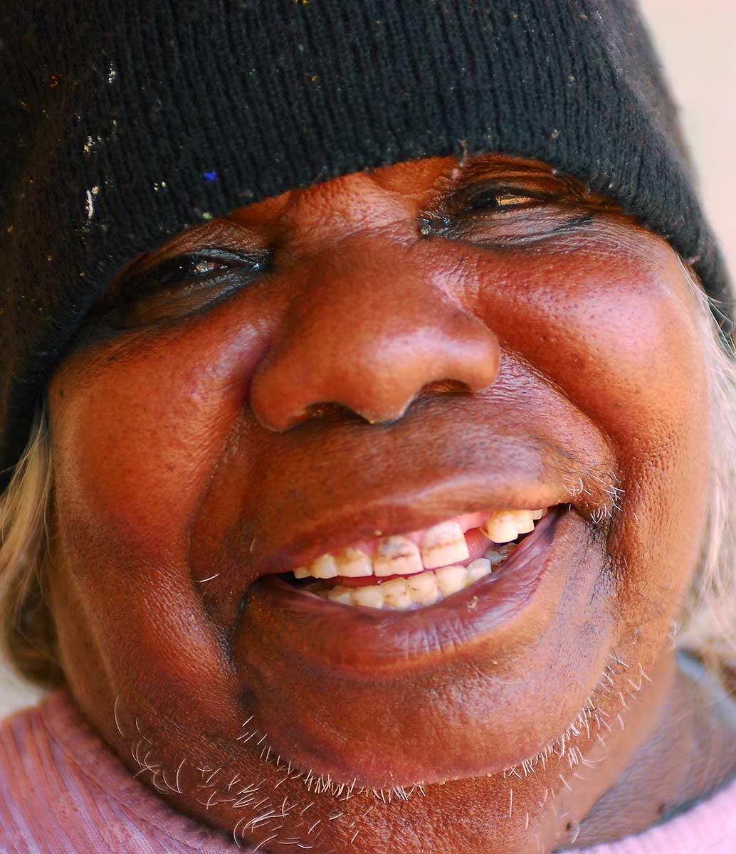 Portrait of Ngarnjapayi Nancy Chapman. - click to view larger image