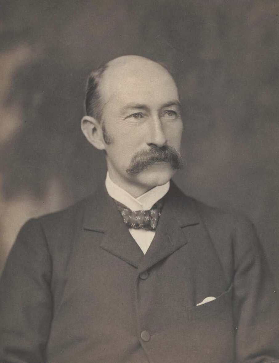 Black and white photograph portrait of Henry Bourne Higgins.