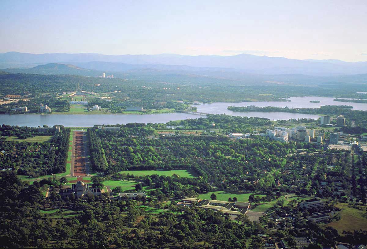 View of Canberra